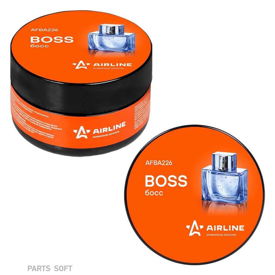 Ароматизатор на панель (Boss/Босс) (60 мл) "AIRLINE" Планета (Гелевый) - AIRLINE None None